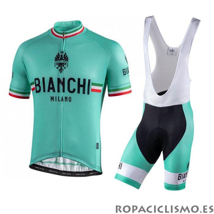 2021 Maillot Bianchi Tirantes Mangas Cortas Negro